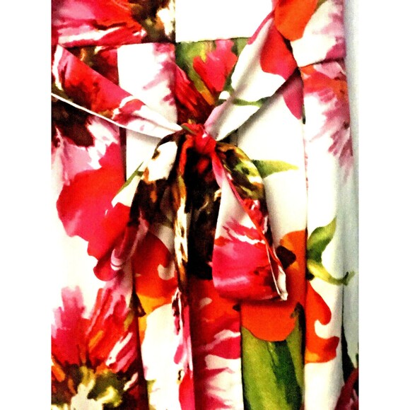 Forever 21 Dress Women's Medium White Floral Mini Sundress Sleeveless Spring - Picture 3 of 7